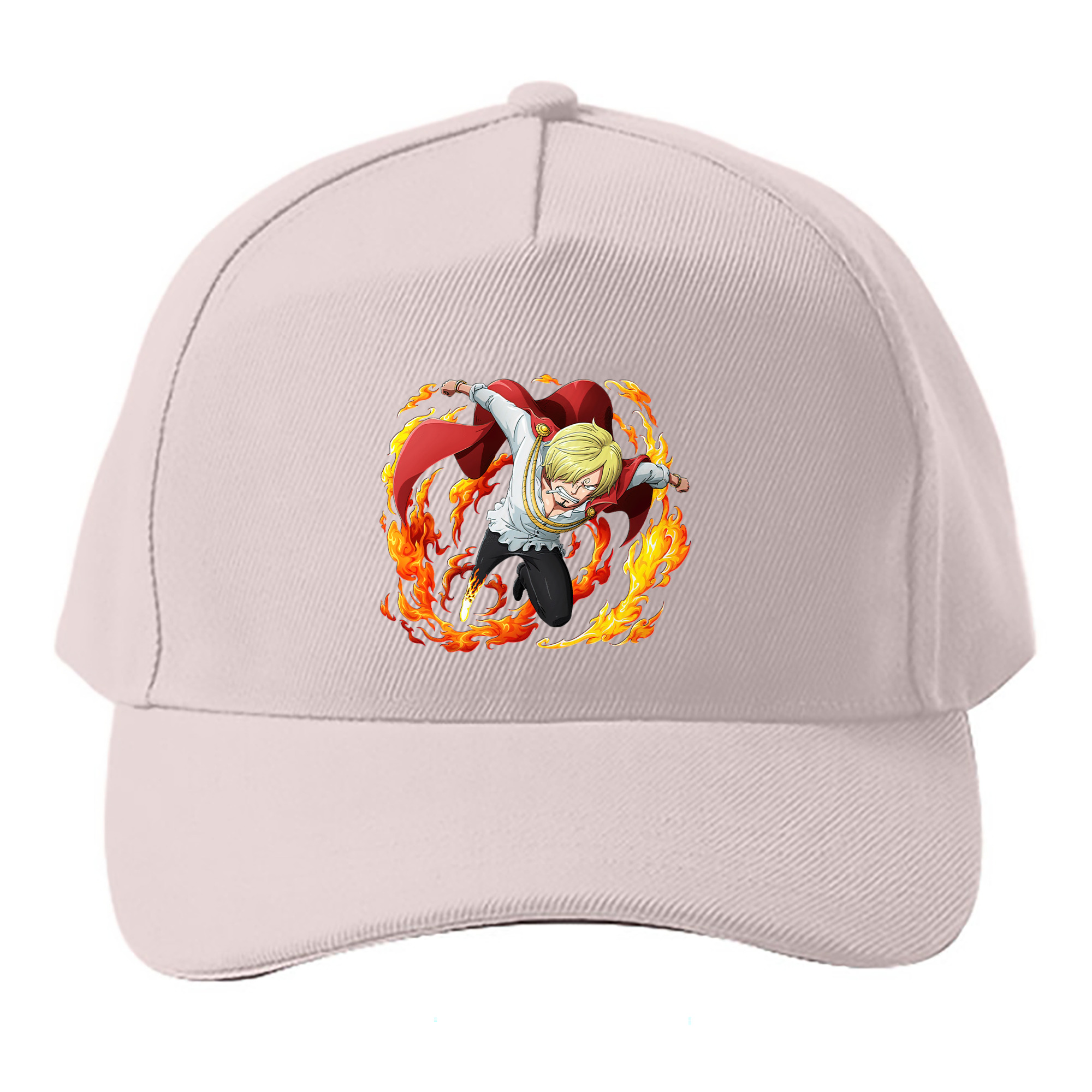 （画像用） ワンピース サンジ ONE PIECE Sanji ベースボールキャップ 綿100％ 男女兼用 帽子 スポーツ